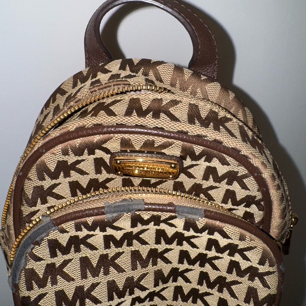 Michael Kors Brown Mini Backpack - image 3